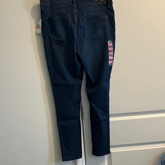 Nine West Dark Blue Stretch Jeans - Picture 3 of 11